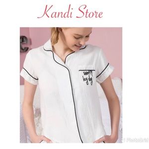 “Sweet Lazy Day” Button Down Top